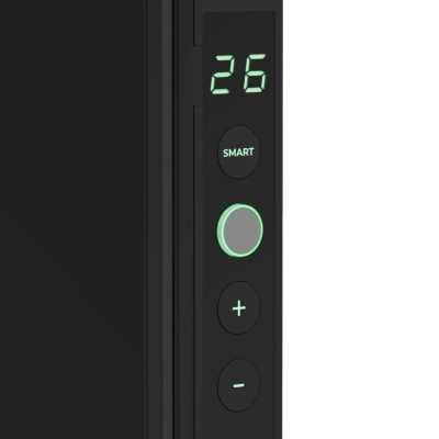 AENO LED Premium Eco Smart varmeovn Svart