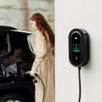 DEFA Power opptil 22KW, Display -  6M Integrert Type 2 kabel