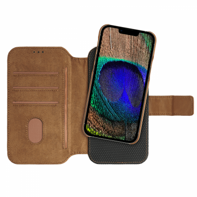 KEY Unstad Wallet iPhone 13 Pro Brown
