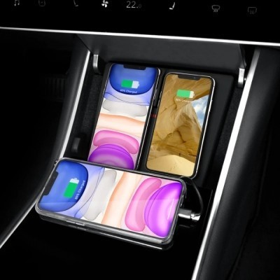 WPC G2 — Docking for trådløs lading av mobiler — Qi-standard — Tesla Model 3