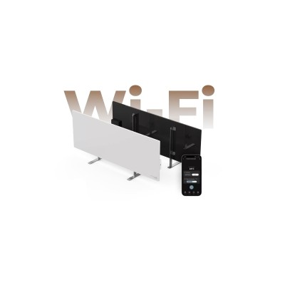 AENO LED Premium Eco Smart varmeovn Svart